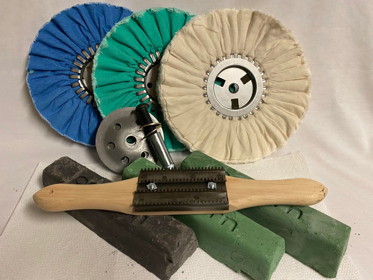 10" Stainless Steel Buffing Kit